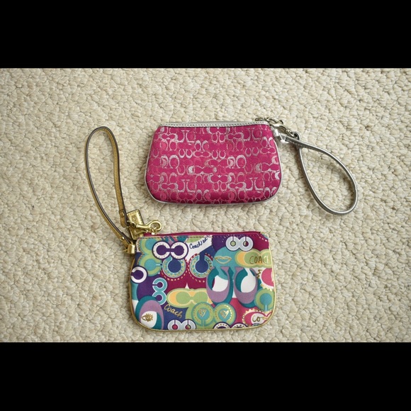 Two Coach Wallets/Wristlets